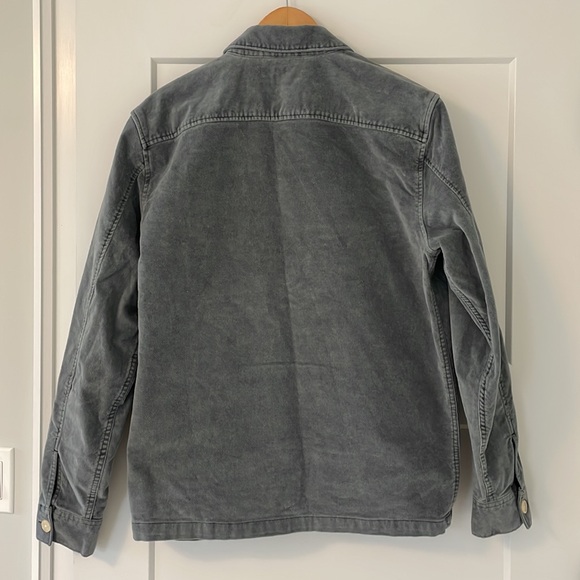 All Saints Gray Shirt Jacket - Picture 3 of 7